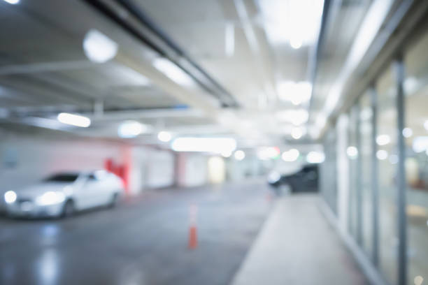 istock Blur of parking f 927403084