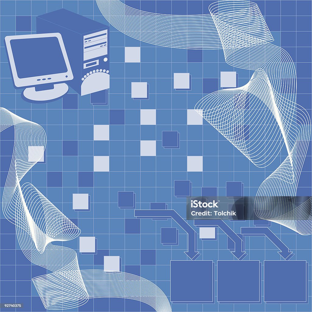 Effective Computer Backround Computer Background Stock Illustration - Download Image Now - Abstract ...