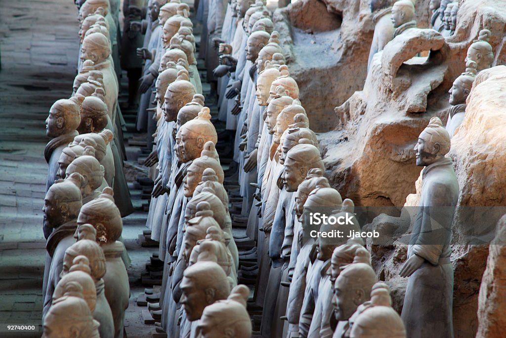 Terracotta-Krieger - Lizenzfrei Nachrichtenereignis Stock-Foto