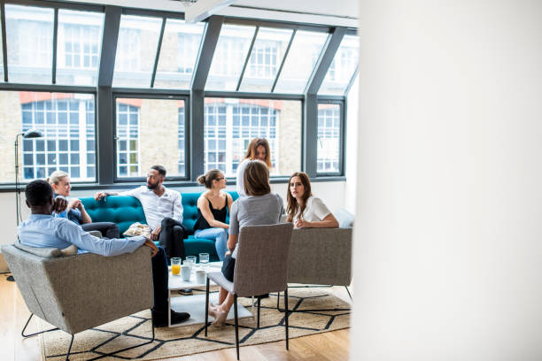 istock Businesspeople discussing their future plans in the office 927406328