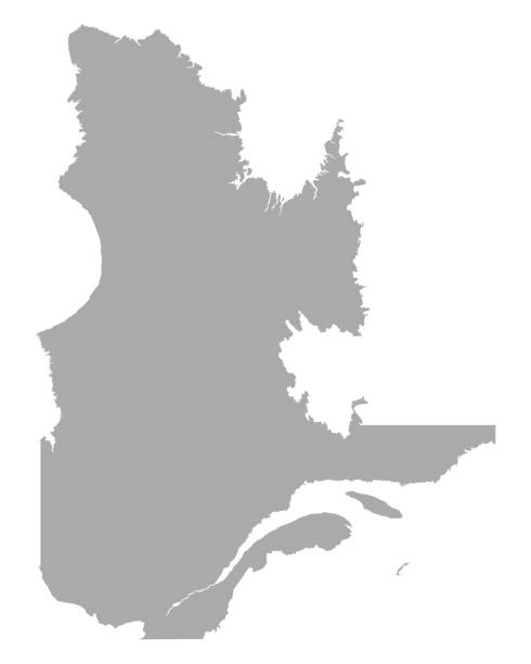 2,000+ Quebec Province Map Stock Illustrations, Royalty-Free Vector