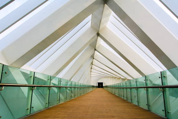 istock Dubai Water canal foot bridge interior 927414930