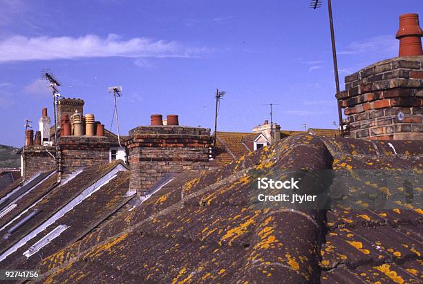 Photo libre de droit de Les Toits banque d'images et plus d'images libres de droit de Angleterre - Angleterre, Antenne individuelle, Architecture