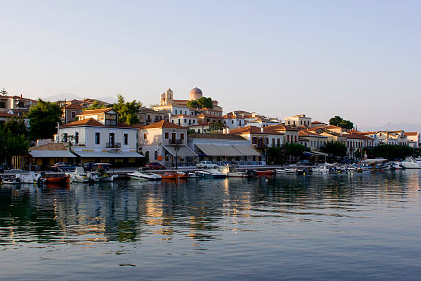 istock view of small greek port 92742234