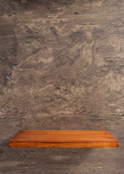istock shelf at wooden background texture 927426858