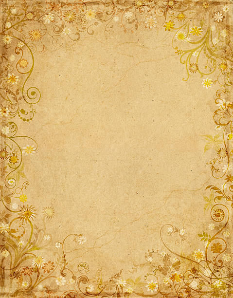 цветочный гранж бумага - textured brown backgrounds smudged stock illustrations