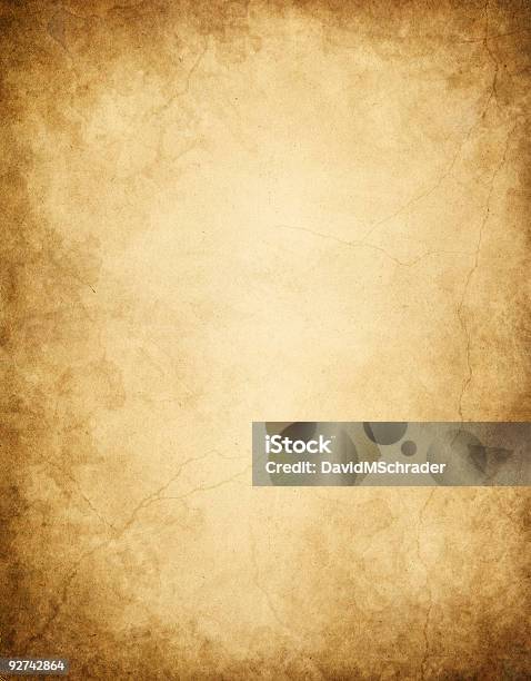 Dark Edged Paper Stock Photo - Download Image Now - Backgrounds, Sepia Toned, Textured