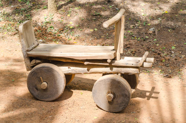 Wooden toy car