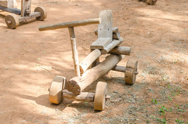 Wooden toy car