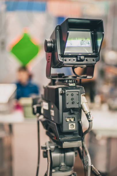 istock Behind the scene. Film camera 927430738