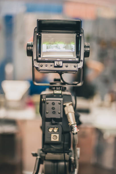 istock Behind the scene. Film camera 927430922