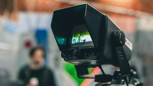 istock Behind the scene. Film camera 927433448