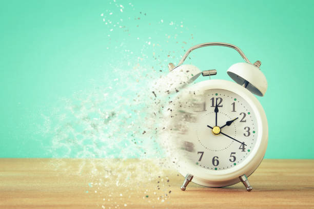 istock Vintage clock as time passing and pass away concept. 927437158