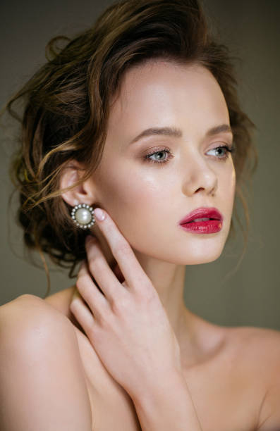 istock Studio shot of young beautiful woman 927437504