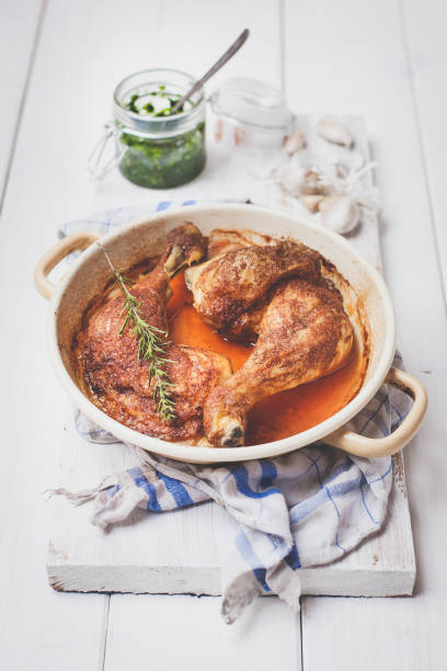 istock roast chicken with pesto 927446990