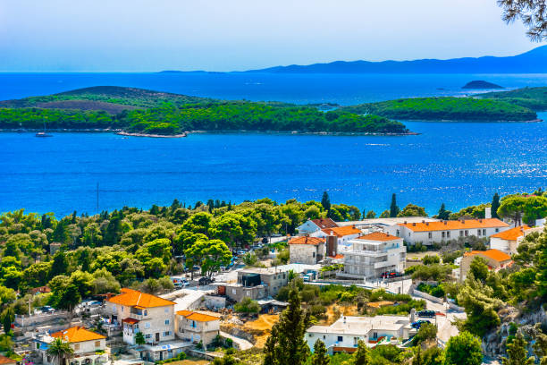 istock Hvar coastline landscape aerial. 927467998
