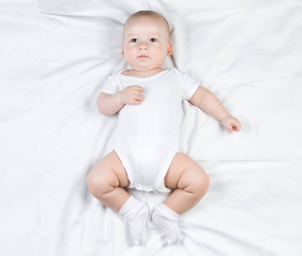 istock Five-month baby with brown eye 927473872