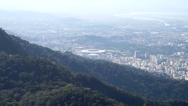 Maracana Football Stadium in Rio de Janeiro, Brazil