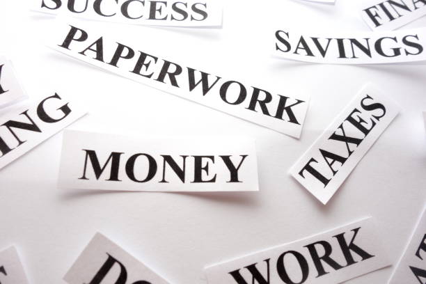 istock Money and business words 927503718