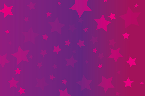 stars on dark pink background