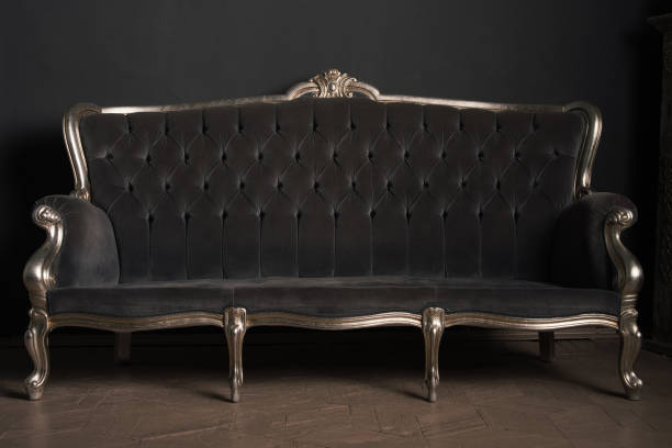 istock beautiful vintage sofa in a retro interior. Vintage background. 927510320