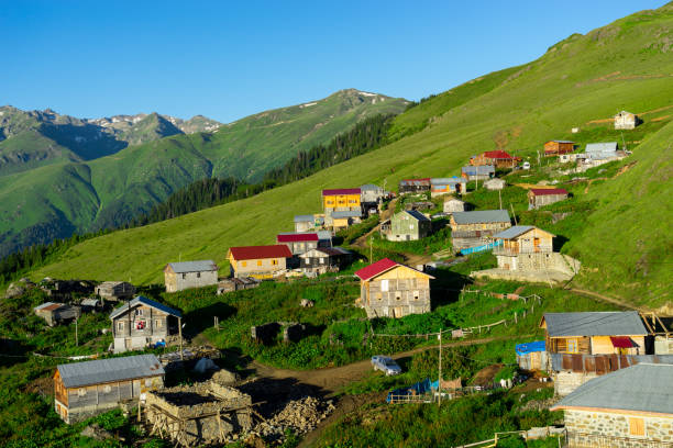 istock Sunrise at Gito plateu, Kackar mountains. Rize - Turkey 927517834