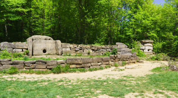 istock Dolmen complex in the valley of the river Jean 927525346