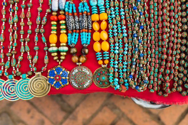 istock Bead Necklace Jewelry Nepal 927525574