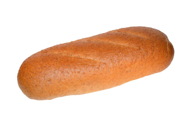 istock White bread loaf with bran isolated on white background 927525704
