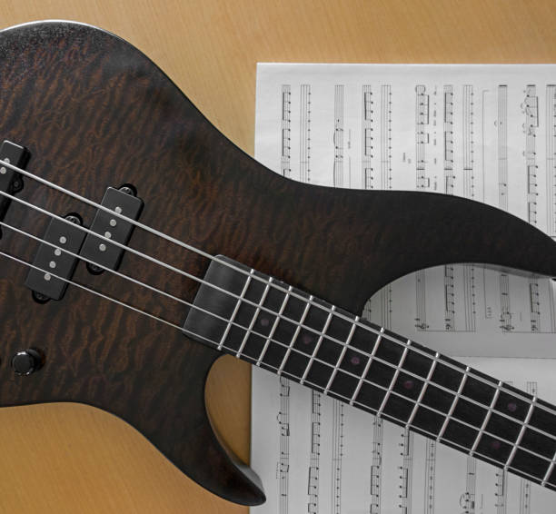 istock Bass guitar detail 927526820