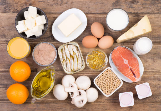 istock Food rich in vitamine D 927530168