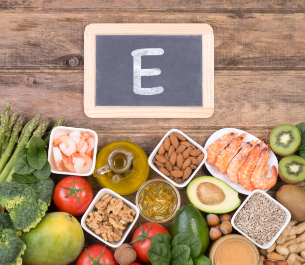 istock Food rich in vitamine E 927534454