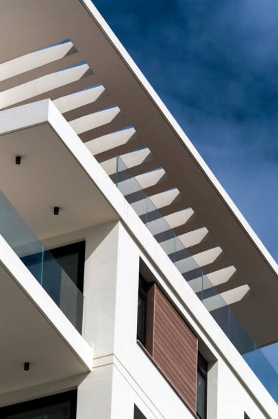 istock Modern Architecture : Apartments on coast 927549060