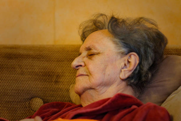 istock Senior woman resting 927573008