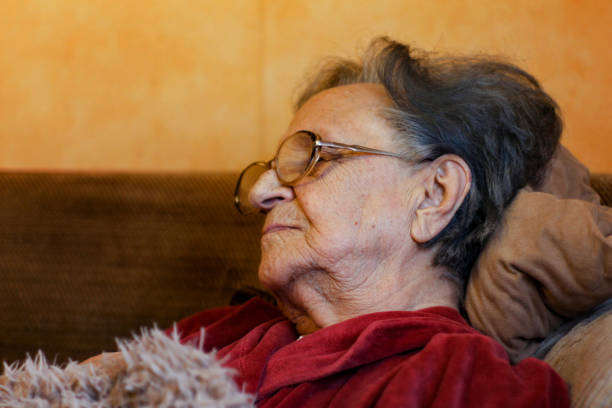 istock Senior woman resting 927573046