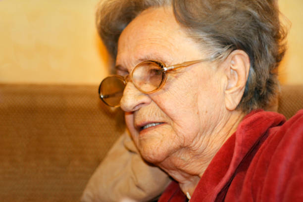 istock Senior woman resting 927573156