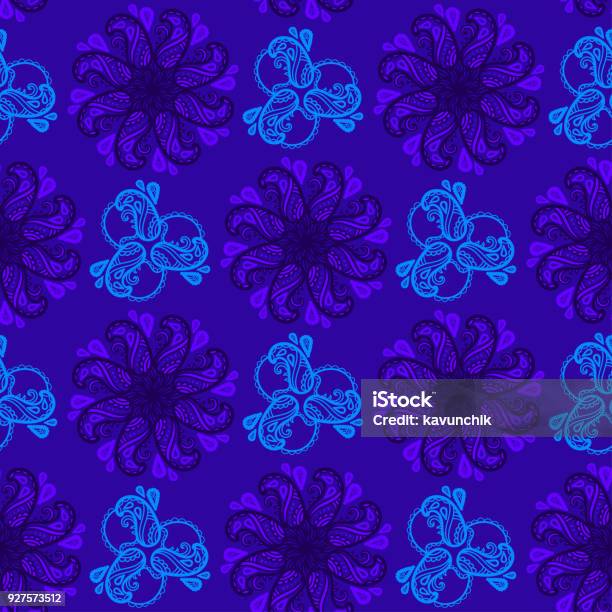 Boho Vector Decorative Ornament Stock Illustration - Download Image Now - Backgrounds, Hippie, Pattern