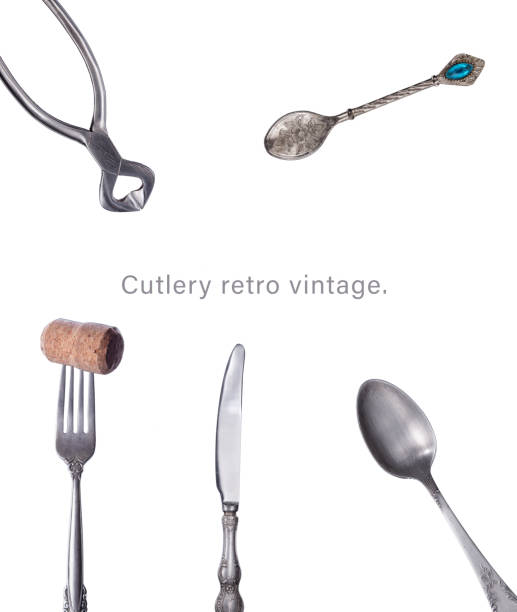 istock Cutlery retro vintage. 927576298