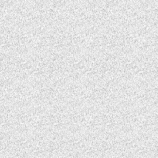 Rich noisy seamless vector texture of tiny strokes and dots isolated on white background. Endlessly repeating layout of visual noise for creating decorative effect in design or illustration. Rich noisy seamless vector texture of tiny strokes and dots isolated on white background. Endlessly repeating layout of visual noise for creating decorative effect in design or illustration. tv static stock illustrations