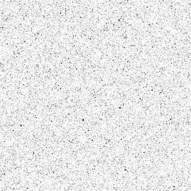 Vector illustration of Monochrome abstract seamless vector texture. Rich noise effect for illustration and design.
