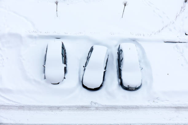 istock cars under the snow 927582758