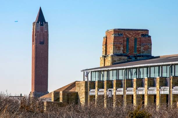Jones Beach Water Tower stock photo