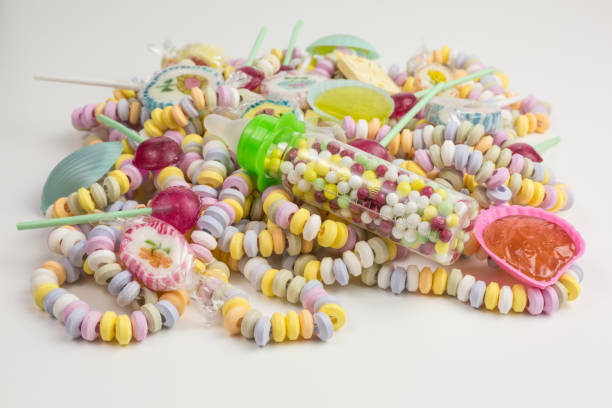 candy necklace and lolly