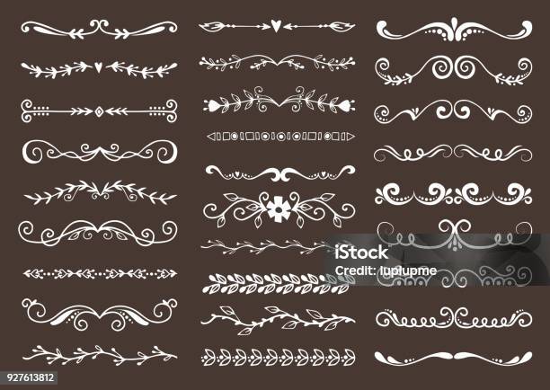 Text Vector Divider Grunge Retro Vintage Book Design Element Text Separators Decoration Large Selection Of Diverse Editable Dividers Elenments To Breaks Books Paragraph Text Separators Decoration Stock Illustration - Download Image Now