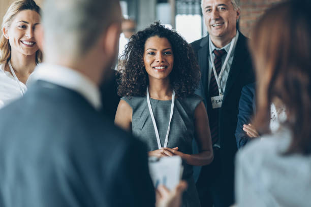 istock Leader briefing business people 927616460
