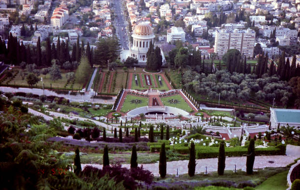 istock Haifa Bahai Gardens and Shrine of Bab May 2002 927626854