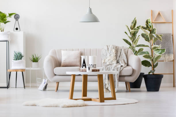 istock Wooden table in the centre 927646338