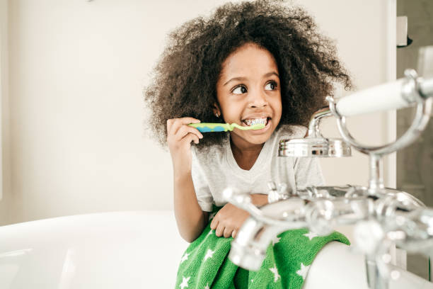 istock Care for preschooler teeth 927656338