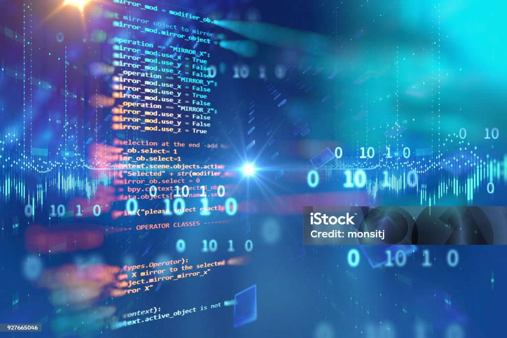 Programming Code Abstract Technology Background Of Software Developer ...