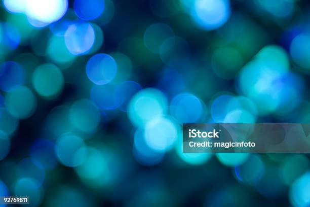 Blue Abstract Lights Stock Photo - Download Image Now - Abstract, Backgrounds, Black Color